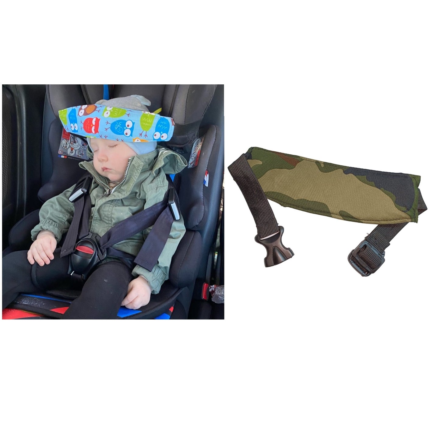 Sujeta Cabeza Bebes Silla Carro Apoyo