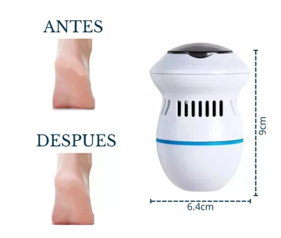 Quita callos eléctrico