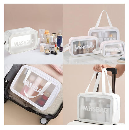 Cosmetiquera set tres tamaños