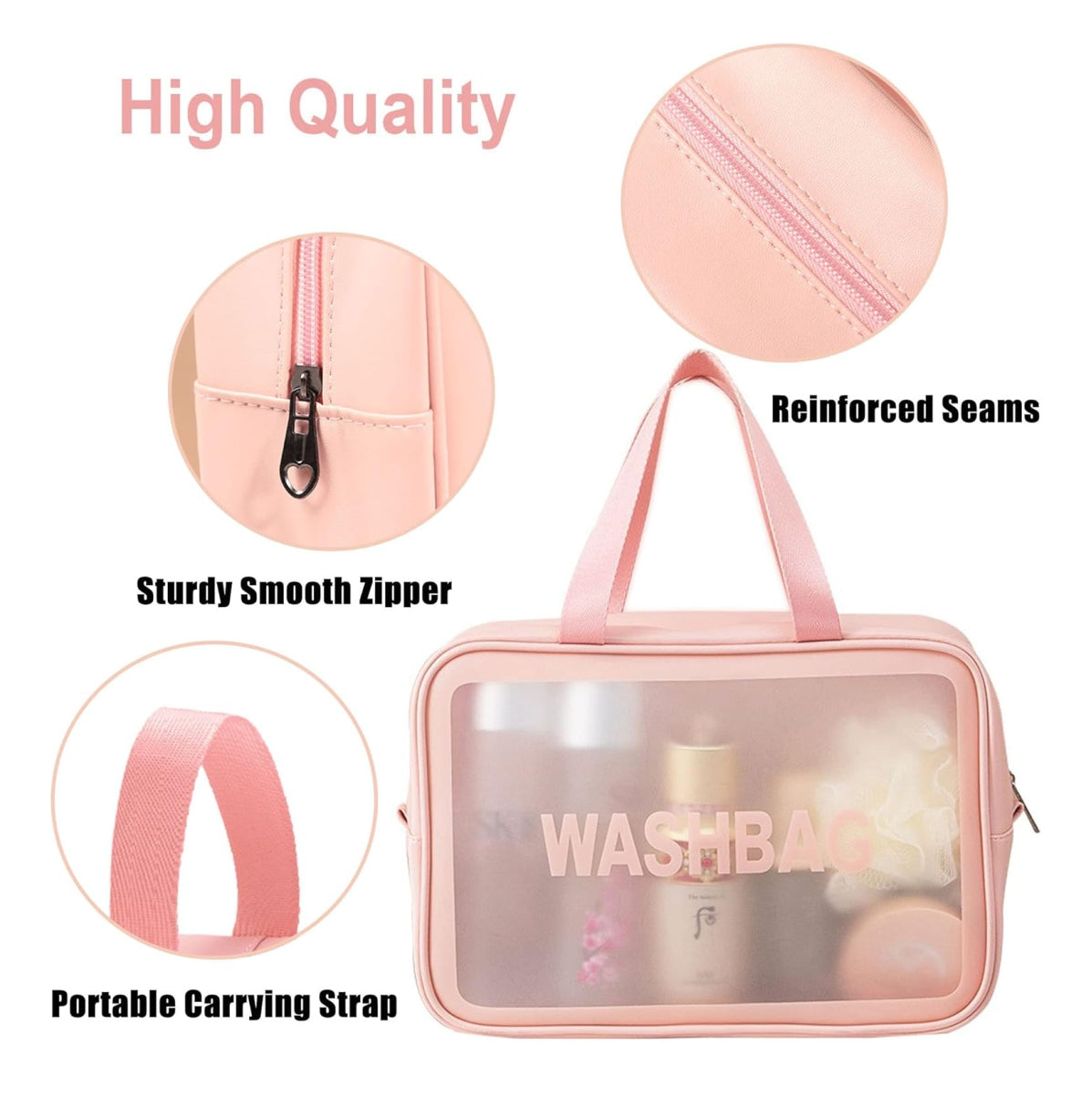 Cosmetiquera set tres tamaños