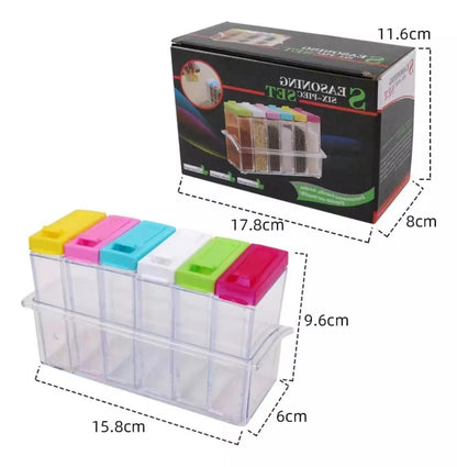 RECIPIENTES HERMÉTICOS SET X6