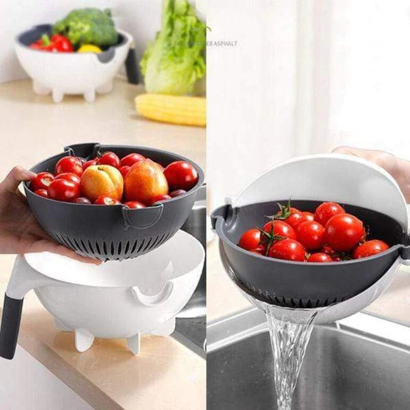 Rallador Rotate Corta verduras 9 en 1